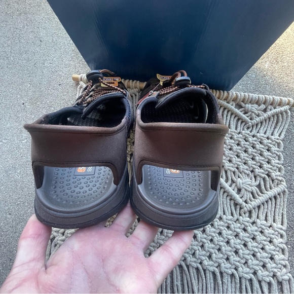 New Sketchers Men’s Slip-Ins Brown Sandals Size 9.5 main image 5